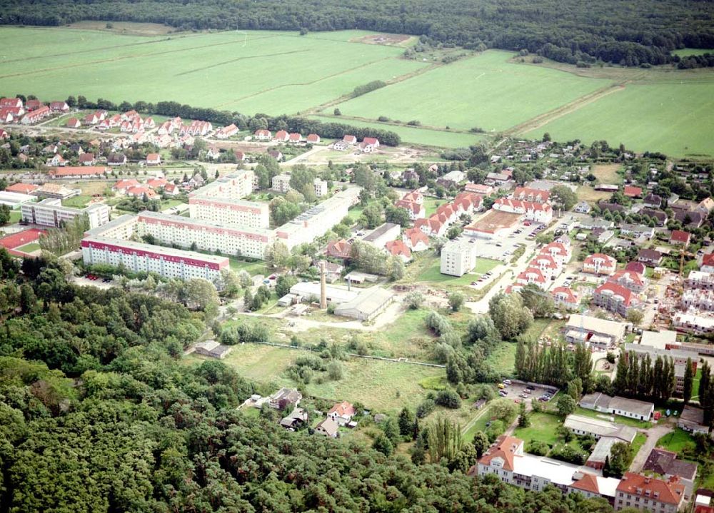 Graal - Müritz aus der Vogelperspektive: Bauland Eselswiese im Stadtzentrum von Graal - Müritz - ein Projekt der HAWO - KG.