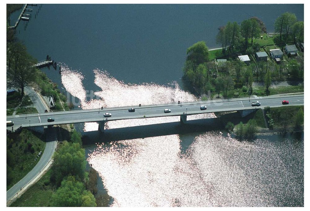 Luftbild Brandenburg - Baumgartenbrücke