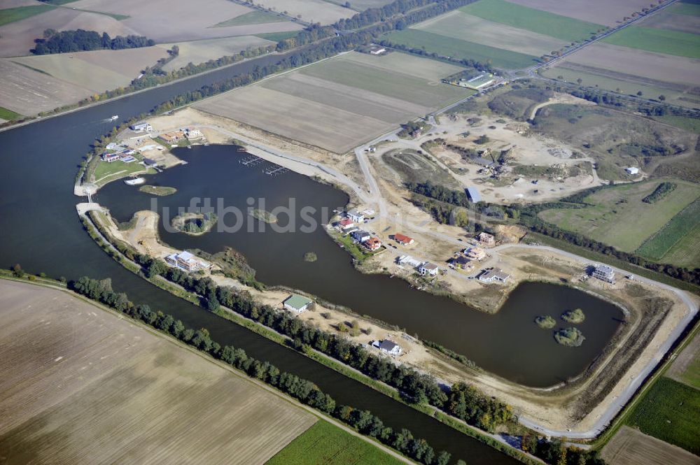 Luftaufnahme Bortfeld - Bauprojekt Marina Bortfeld in Niedersachsen