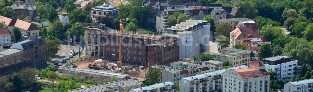 Luftaufnahme Magdeburg - Bauprojekt MESSMA-Lofts im Ortsteil Buckau in Magdeburg im Bundesland Sachsen-Anhalt