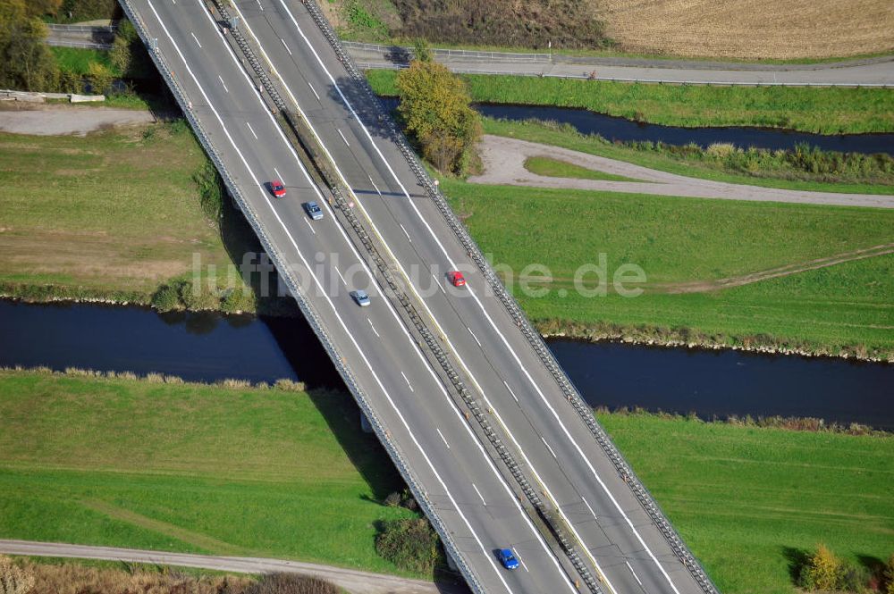 Luftaufnahme Weier - Baustelle Ausbau Autobahn A 5