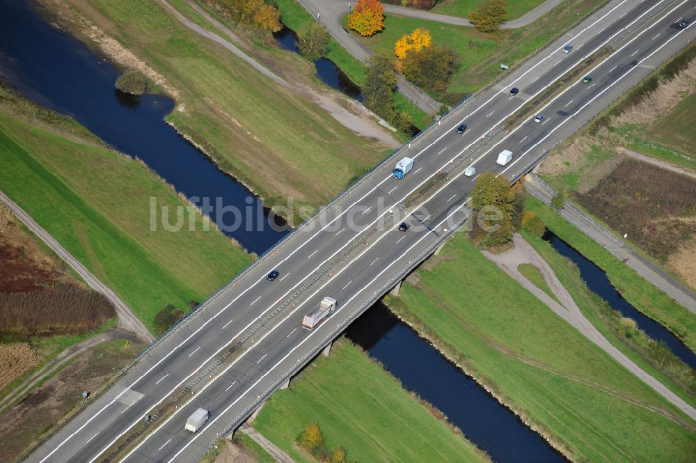 Luftbild Weier - Baustelle Ausbau Autobahn A 5