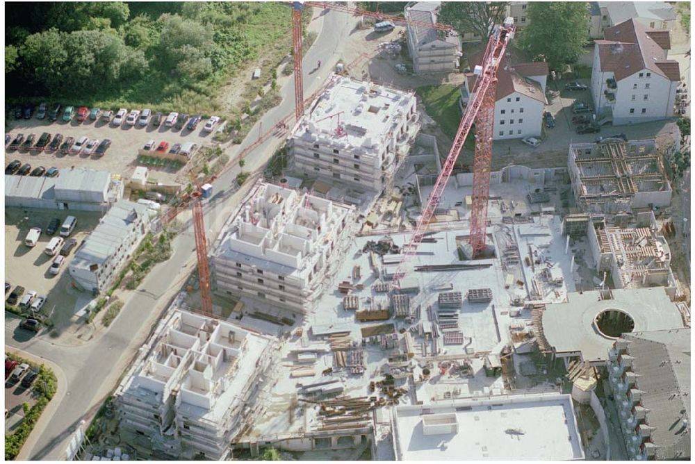 Bansin aus der Vogelperspektive: Baustelle Bansin