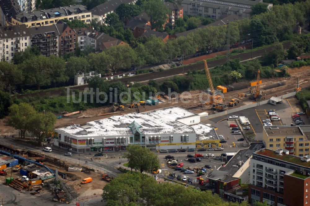 Luftaufnahme Köln - Baustelle an der Bonner Straße