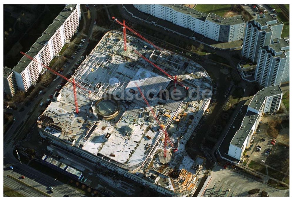 Berlin - Marzahn aus der Vogelperspektive: Baustelle Eastgate Berlin-Marzahn