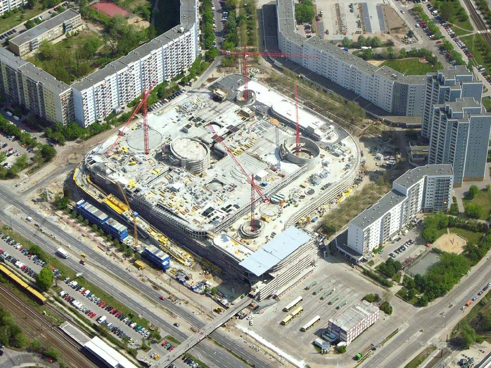 Luftbild Berlin-Marzahn - Baustelle Eastgate Berlin-Marzahn