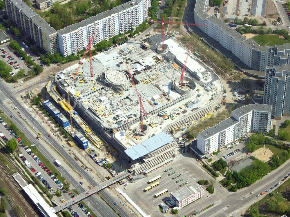 Luftaufnahme Berlin-Marzahn - Baustelle Eastgate Berlin-Marzahn