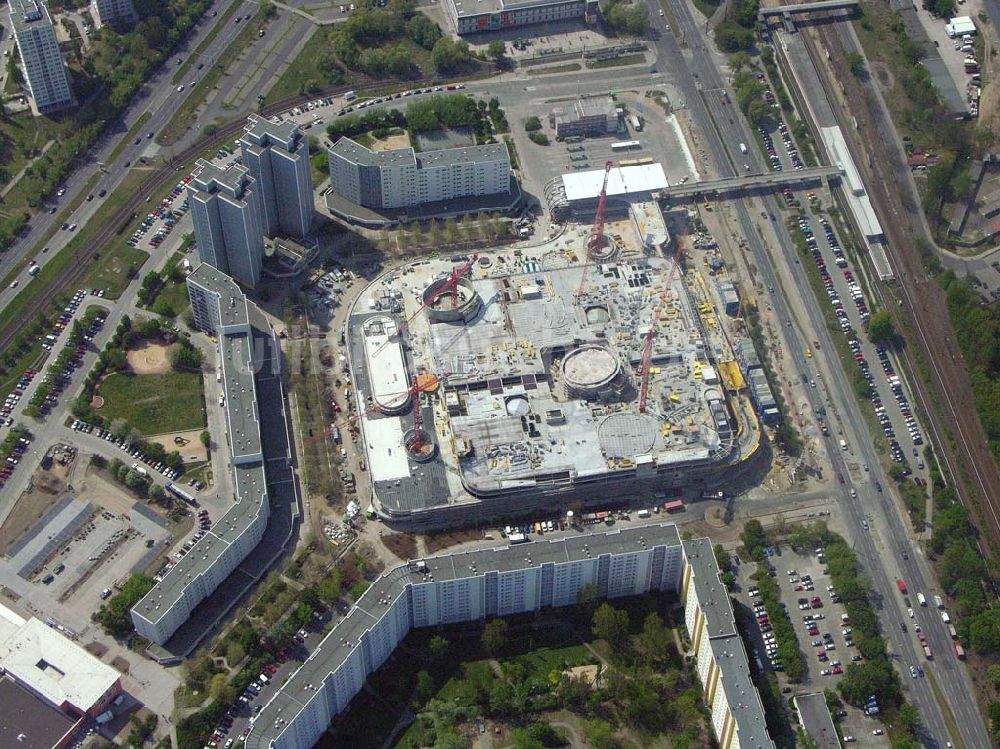 Luftaufnahme Berlin-Marzahn - Baustelle Eastgate Berlin-Marzahn