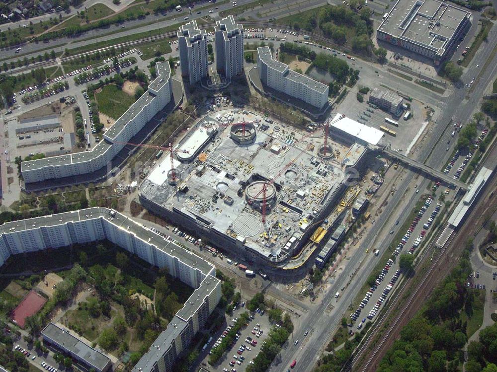 Berlin-Marzahn aus der Vogelperspektive: Baustelle Eastgate Berlin-Marzahn