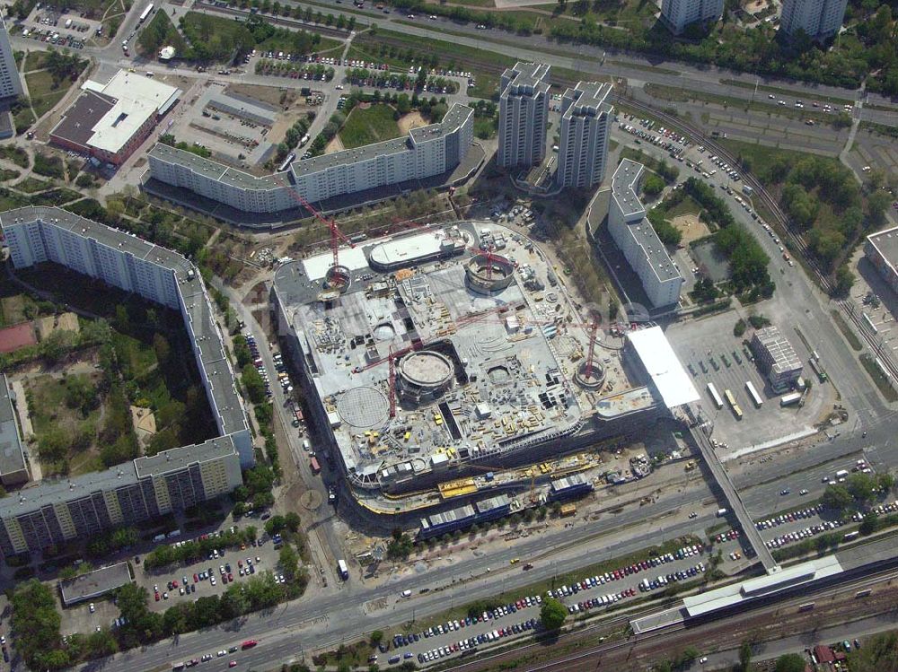 Luftaufnahme Berlin-Marzahn - Baustelle Eastgate Berlin-Marzahn