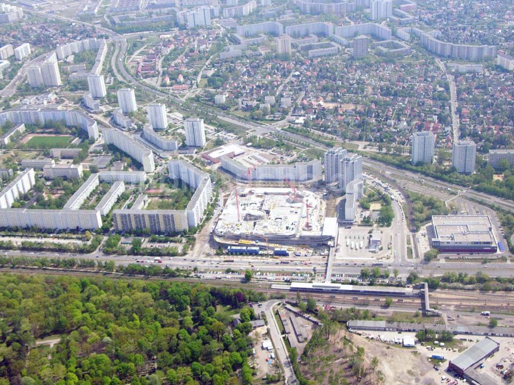 Luftaufnahme Berlin-Marzahn - Baustelle Eastgate Berlin-Marzahn