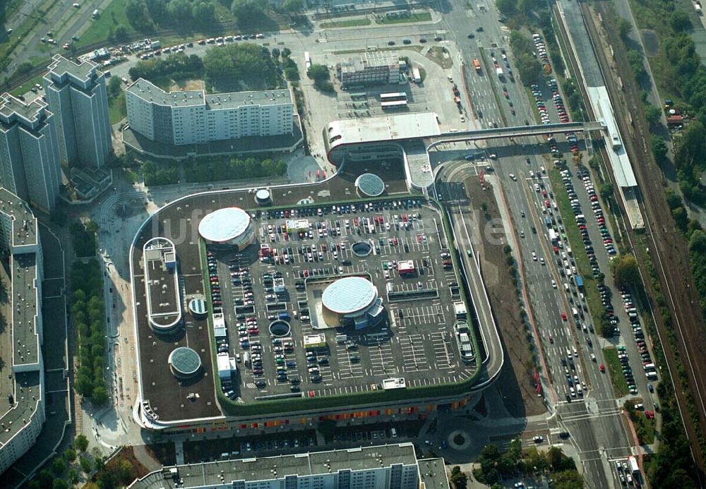 Berlin-Marzahn von oben - Baustelle Eastgate Berlin-Marzahn