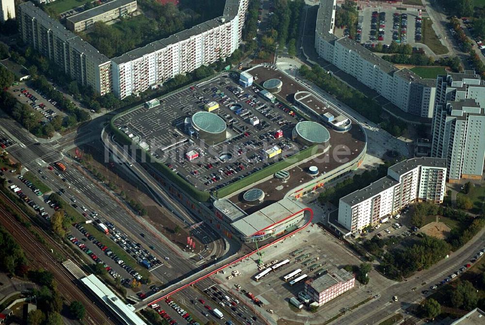 Berlin-Marzahn von oben - Baustelle Eastgate Berlin-Marzahn