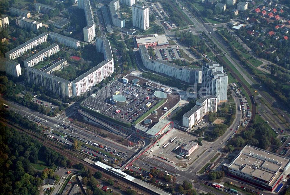 Berlin-Marzahn aus der Vogelperspektive: Baustelle Eastgate Berlin-Marzahn