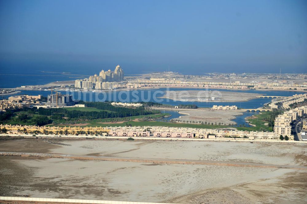 Luftbild Ras Al Khaimah - Baustelle des Al Hamra Village Projektes in Ras Al Khaimah