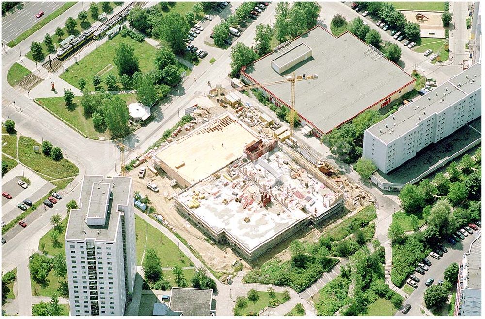 Berlin aus der Vogelperspektive: Baustelle Havemannstrasse