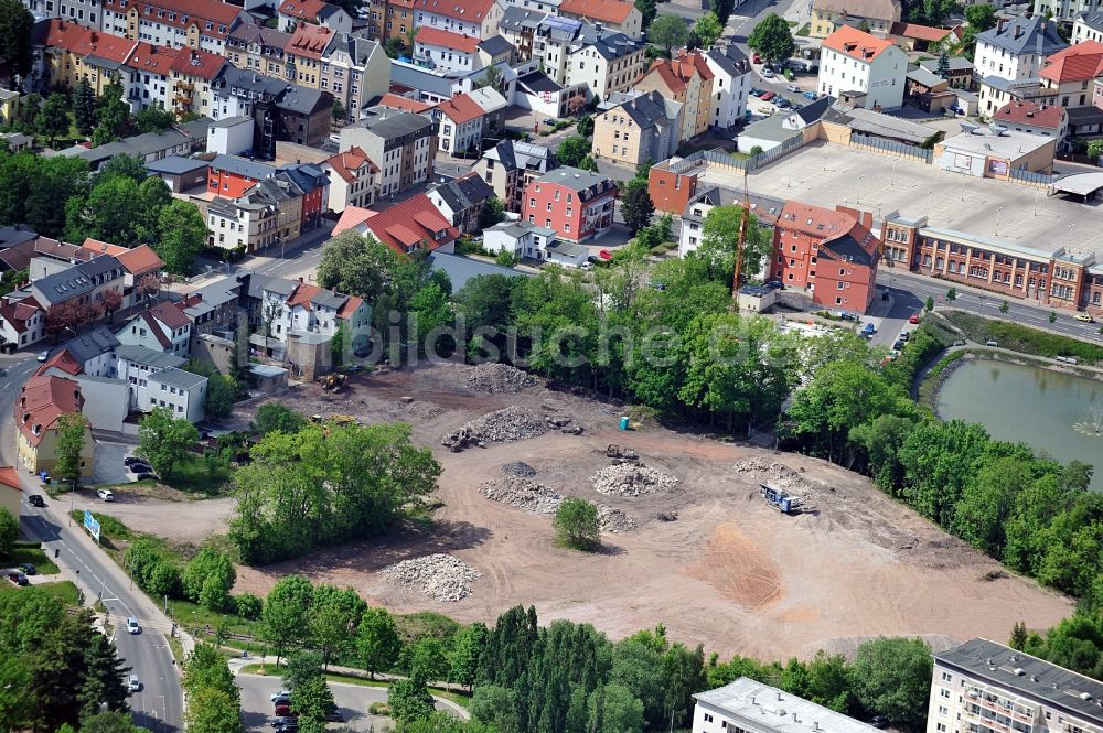 Luftbild Ilmenau - Baustelle in Ilmenau in Thüringen