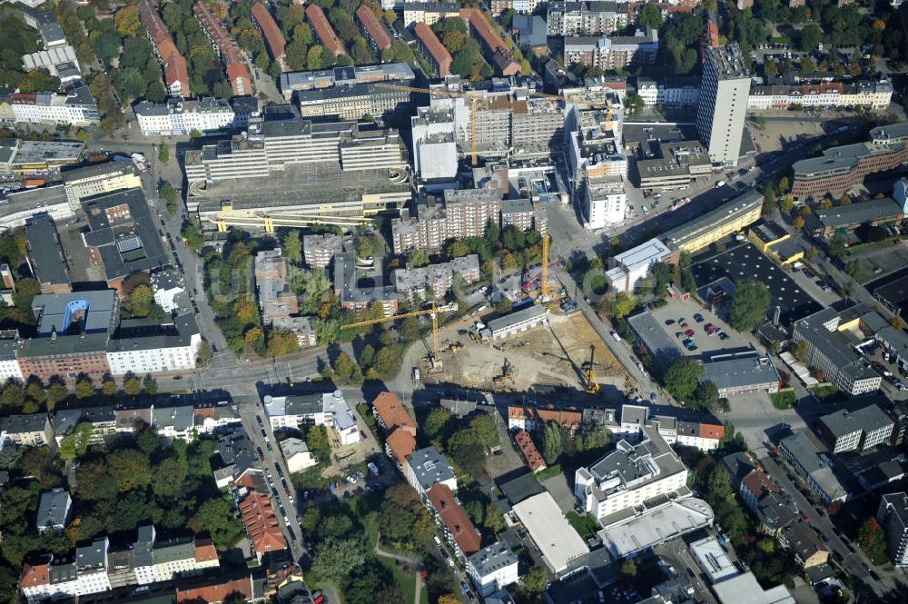 Luftaufnahme Hamburg - Baustelle des Jessenquartier in Hamburger Stadtteil Altona von Hamburg