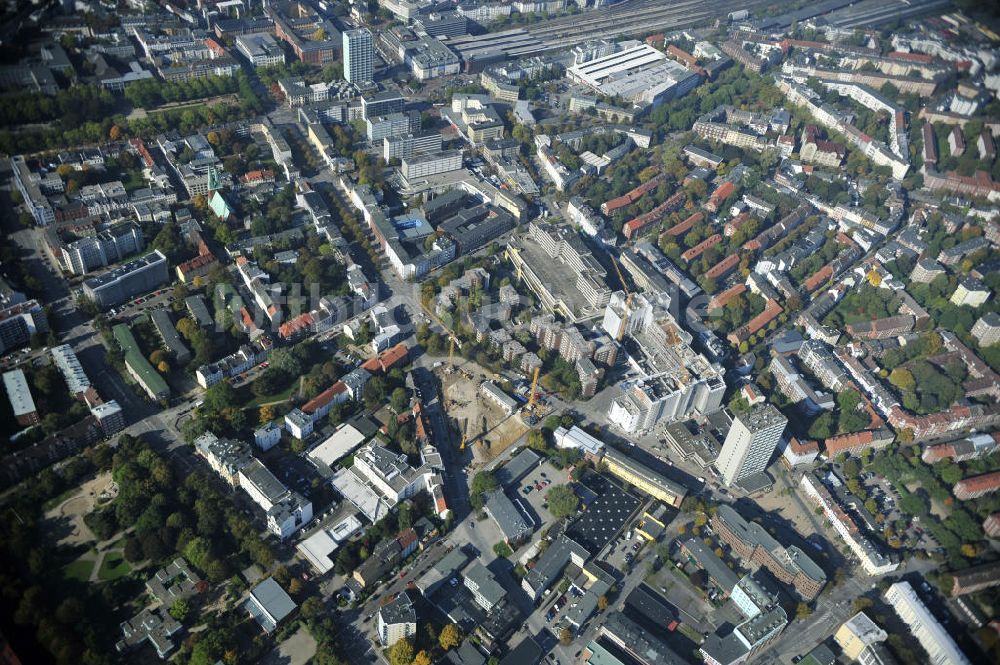 Luftaufnahme Hamburg - Baustelle des Jessenquartier in Hamburger Stadtteil Altona von Hamburg