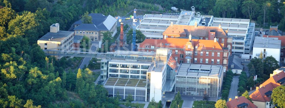 Luftbild Brandenburg - Baustelle Klinikum / clinic Brandenburg