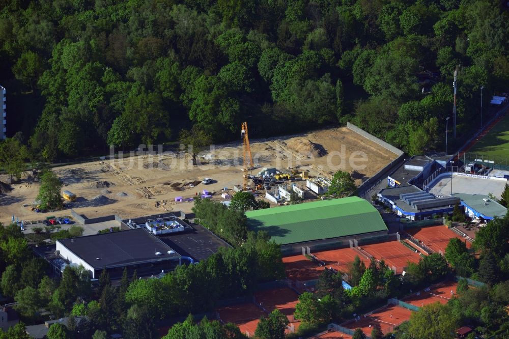 Berlin von oben - Baustelle Leonorengärten im Stadtteil Lankwitz von Berlin