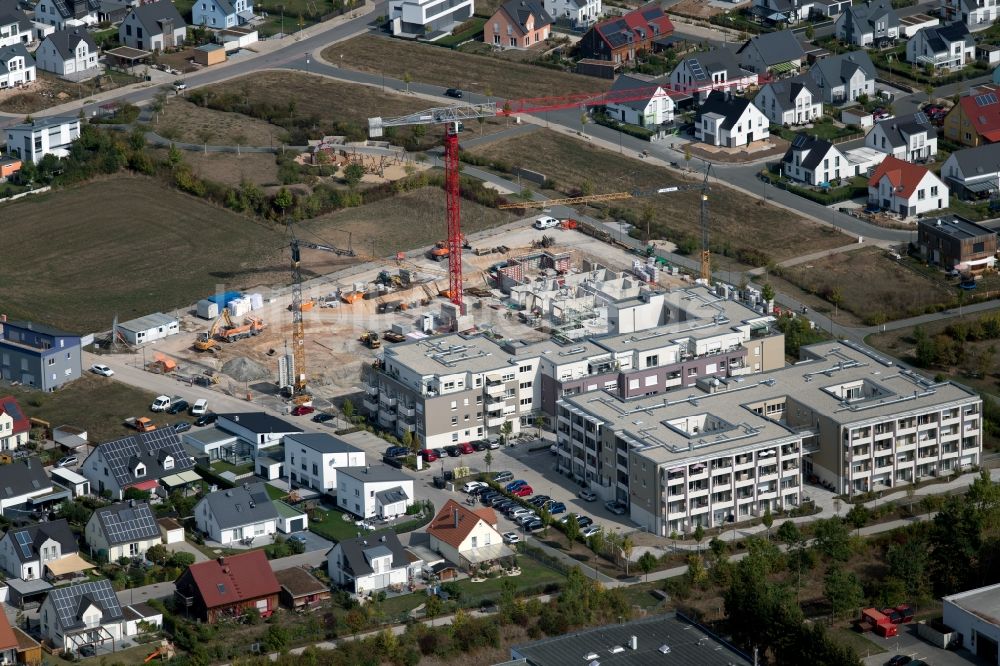 Cadolzburg Aus Der Vogelperspektive: Baustelle Der Neubau- Gebäude Des ...