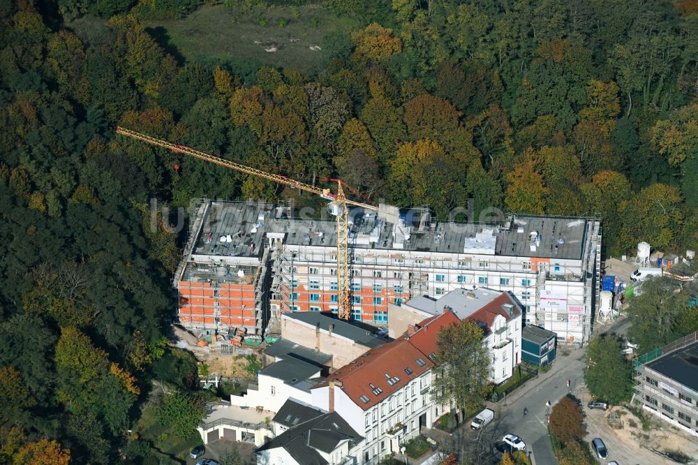 Luftaufnahme Brandenburg An Der Havel - Baustelle Der Neubau- Gebäude ...