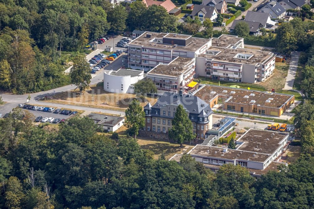 Luftbild Fröndenberg/Ruhr Baustelle der Neubau Gebäude