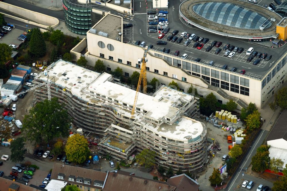 Luftbild Wolfsburg - Baustelle der Neubau- Gebäude des Altersheim - Seniorenresidenz am Antonius-Holling-Weg in Wolfsburg im Bundesland Niedersachsen, Deutschland