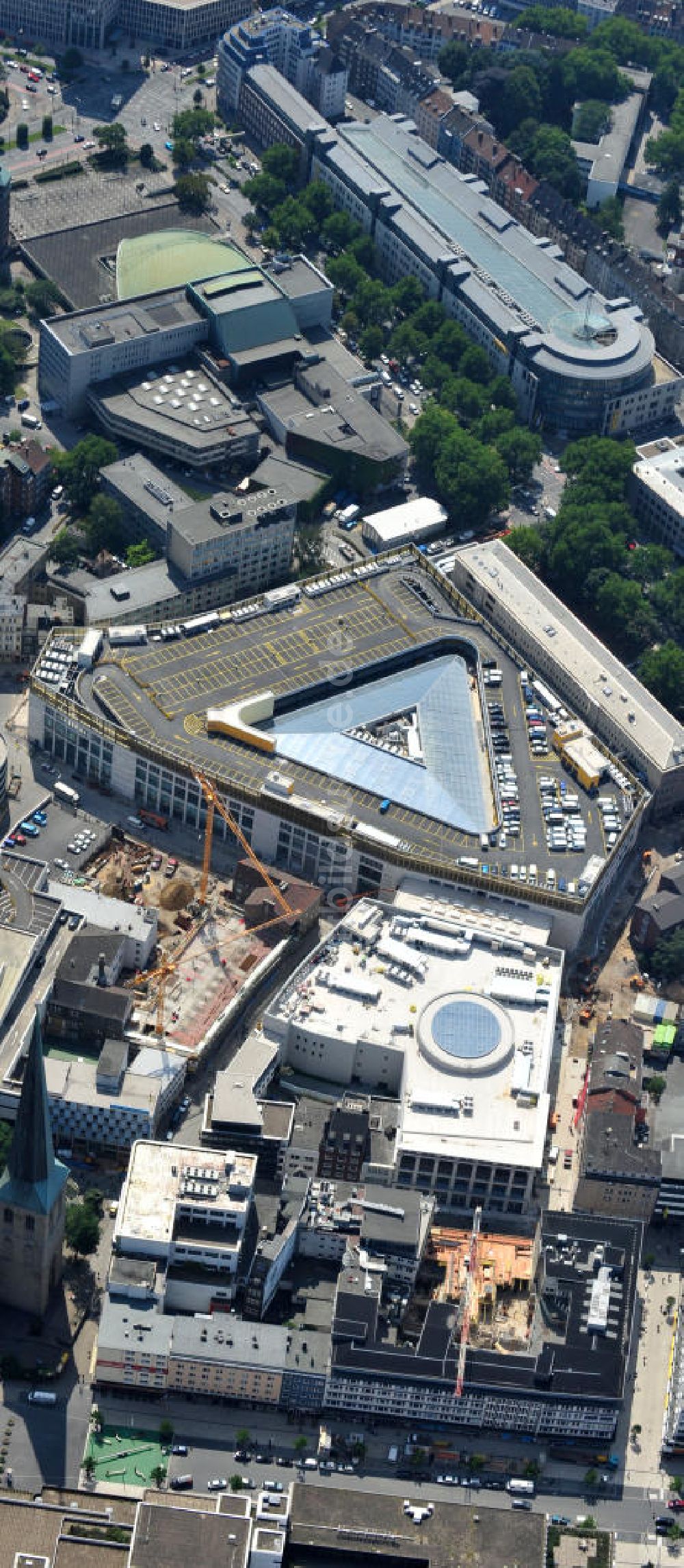 Luftaufnahme Dortmund - Baustelle des neuen Thier- Areal Dortmund