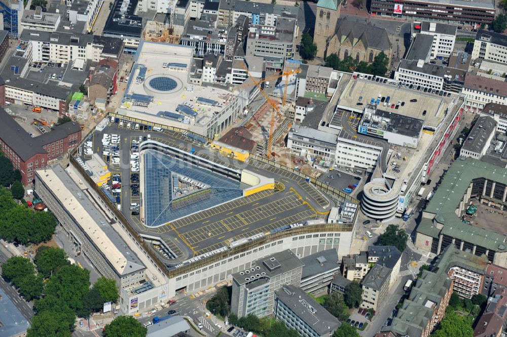 Luftbild Dortmund - Baustelle des neuen Thier- Areal Dortmund