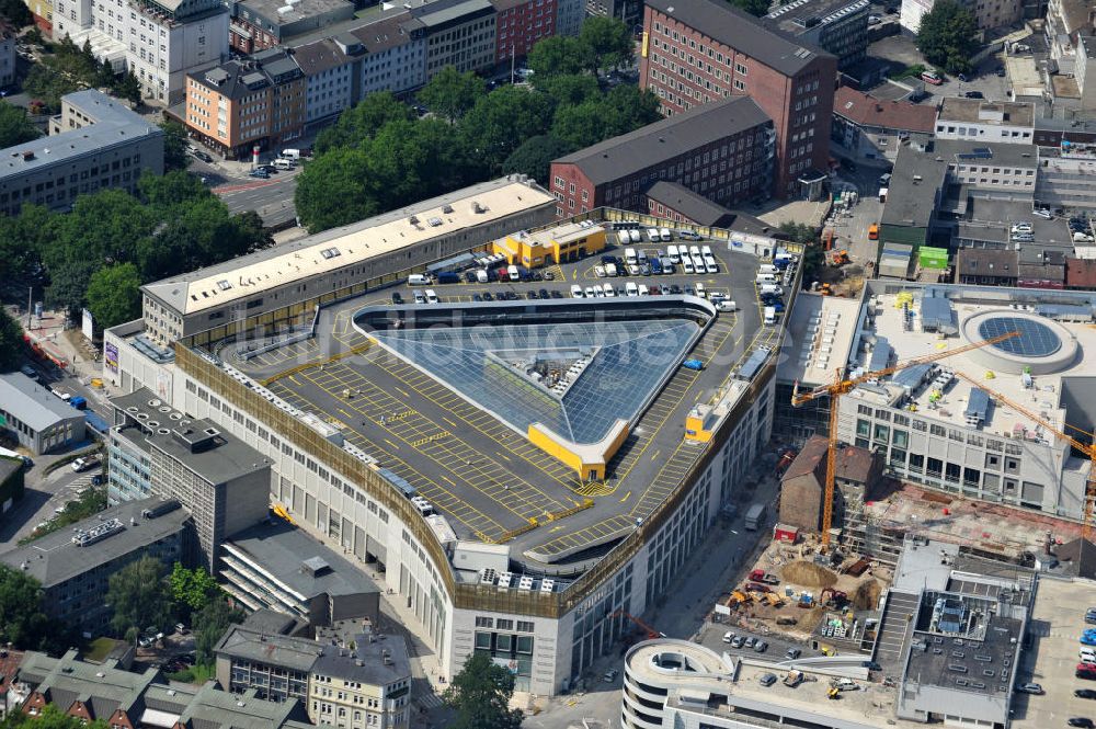 Dortmund aus der Vogelperspektive: Baustelle des neuen Thier- Areal Dortmund