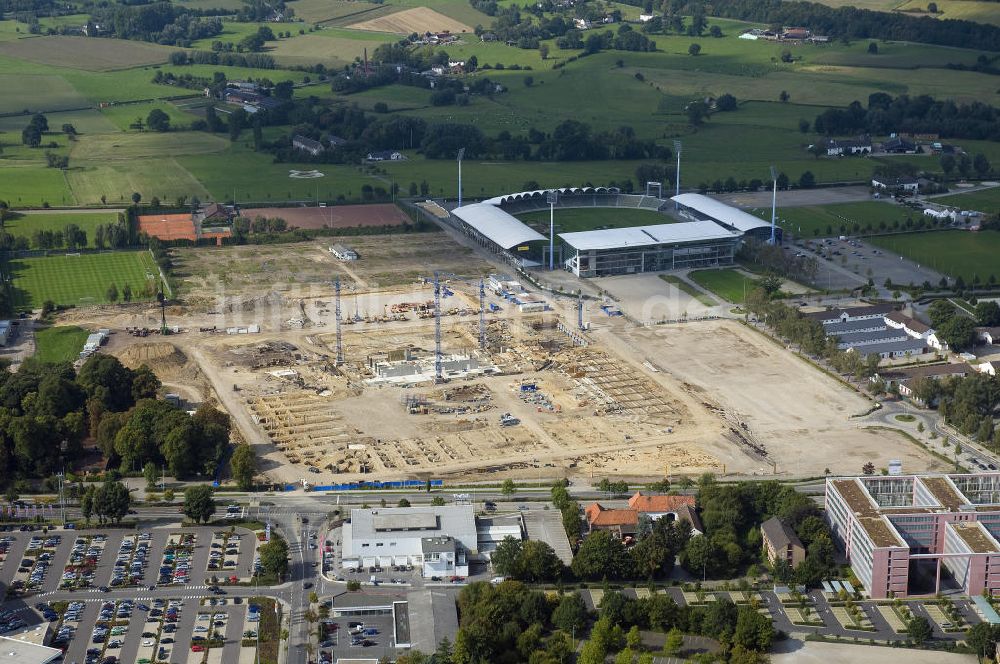 Luftbild Aachen - Baustelle Neuer Tivoli Aachen