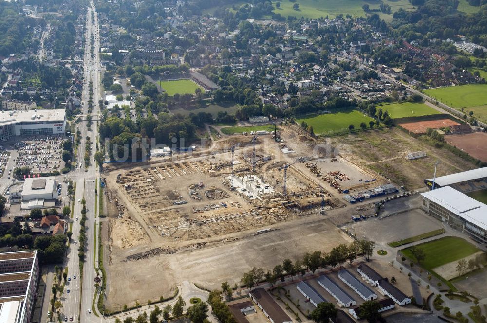 Luftaufnahme Aachen - Baustelle Neuer Tivoli Aachen