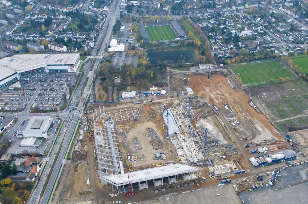 Aachen aus der Vogelperspektive: Baustelle Neuer Tivoli Aachen