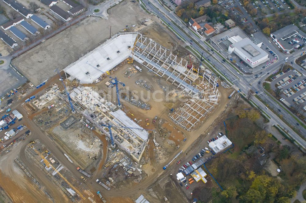 Luftbild Aachen - Baustelle Neuer Tivoli Aachen