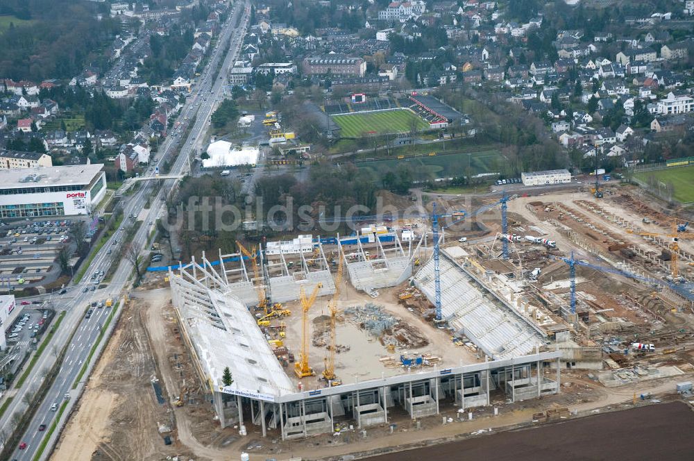 Aachen von oben - Baustelle Neuer Tivoli Aachen