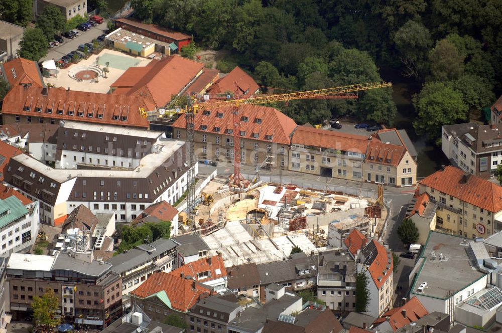 Osnabrück von oben - Baustelle in Osnabrück