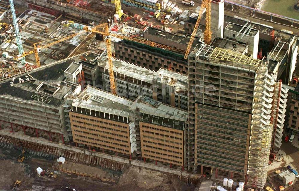 Berlin von oben - Baustelle Potsdamer Platz