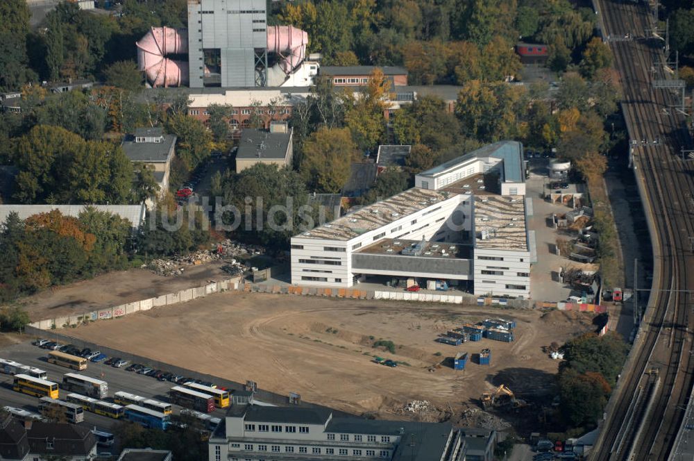 Berlin von oben - Baustelle des Riesenrad am Zoo Berlin