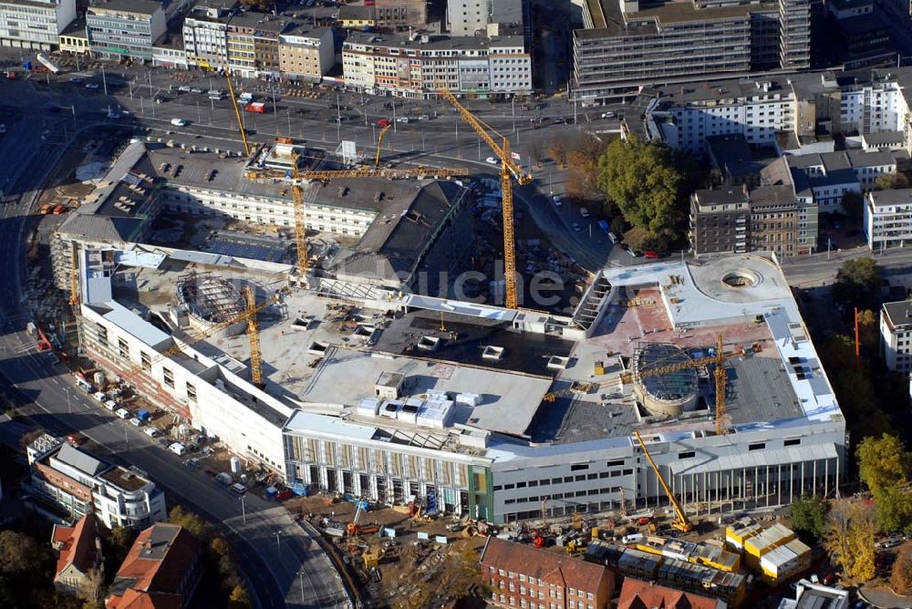 Luftbild Braunschweig - Baustelle der Schloss-Arkaden