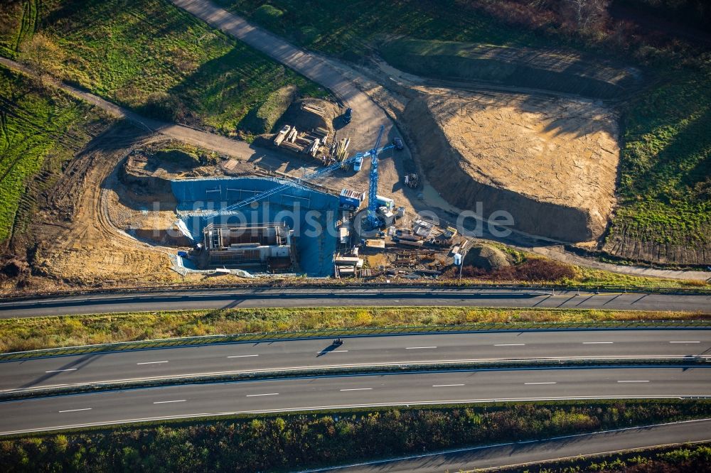 Bochum Von Oben - Baustelle Im Verlauf Der Bundesstraße B 226 Im ...