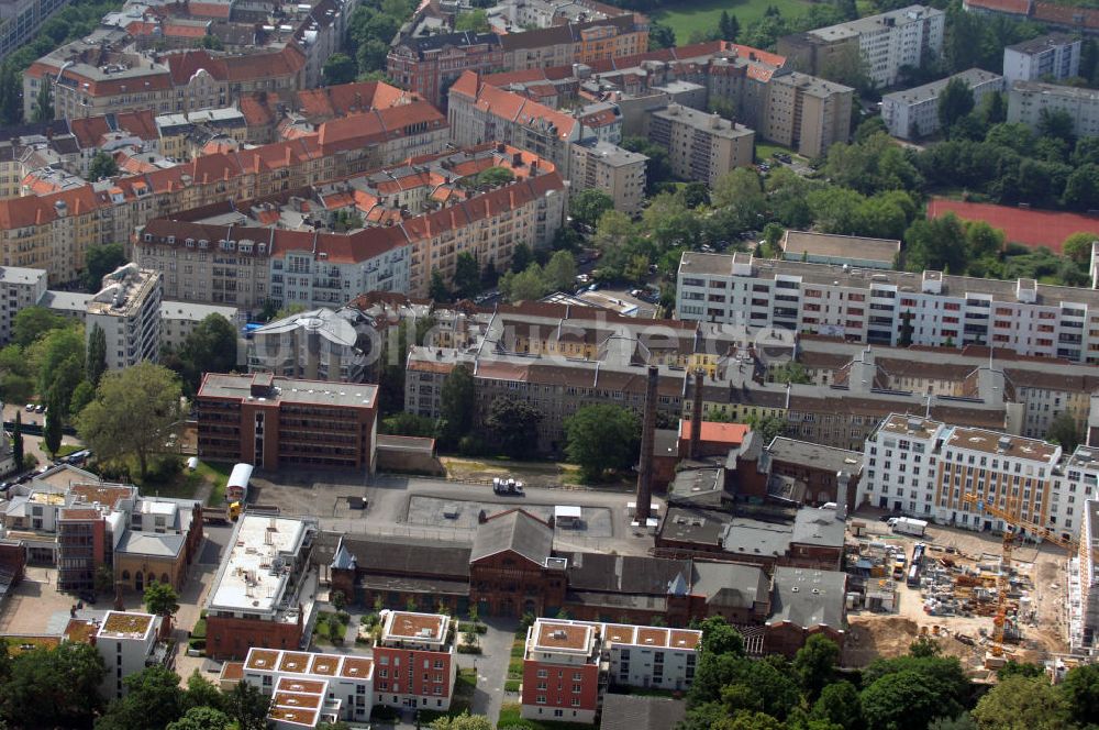 Luftbild Berlin - Baustelle Viktoria Quartier Kreuzberg