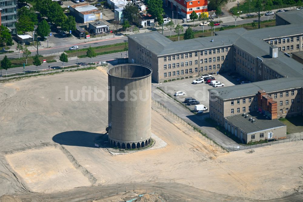 Berlin von oben - Baustelle Wohngebiet einer Mehrfamilienhaussiedlung in Berlin, Deutschland