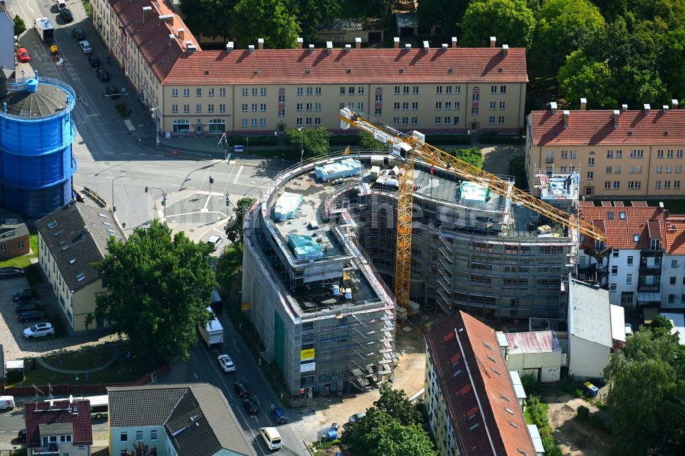 Luftbild Bernau - Baustelle Zum Neubau Bernauer Stadthotel In Bernau Im ...