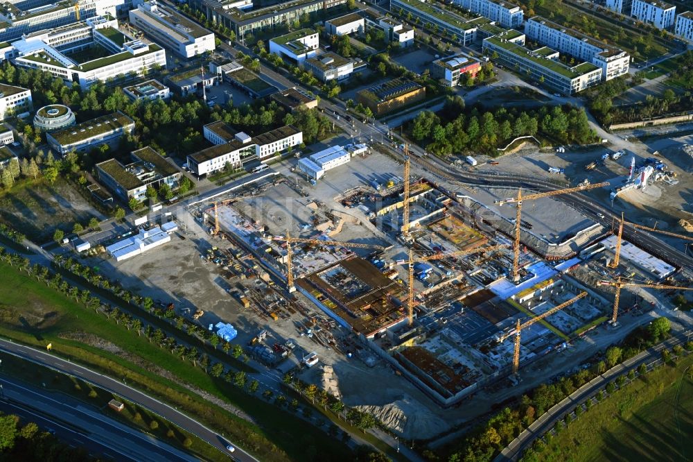 Luftaufnahme München - Baustelle Zum Neubau Des Bildungscampus ...