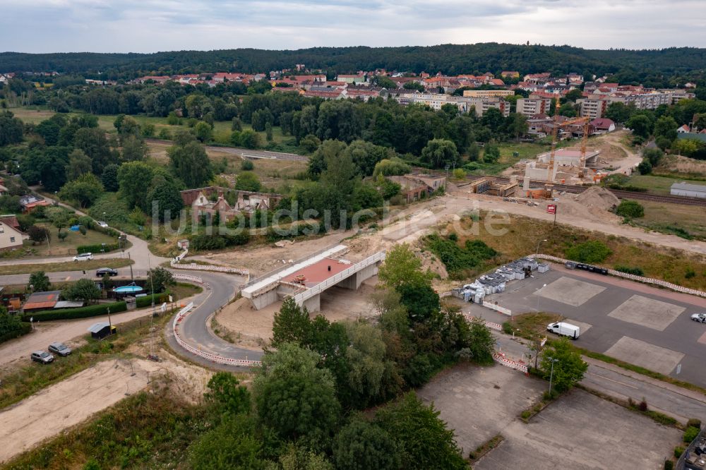 Bad Freienwalde (Oder) Von Oben - Baustelle Zum Neubau Der ...