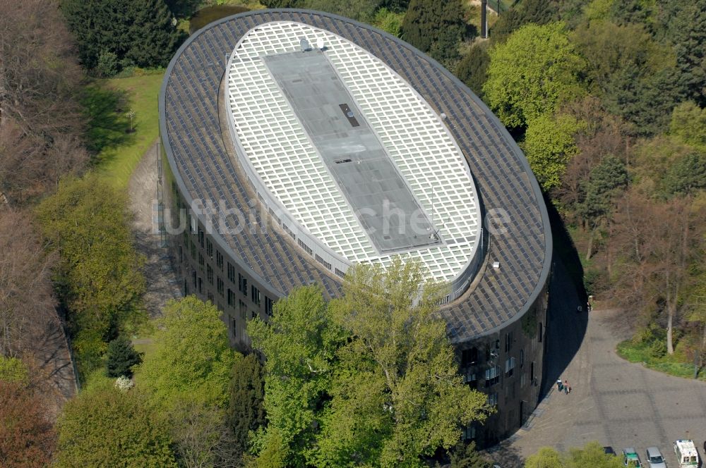 Berlin aus der Vogelperspektive: Baustelle zum Neubau des Bundespräsidialamtes im Tiergarten in Berlin, Deutschland