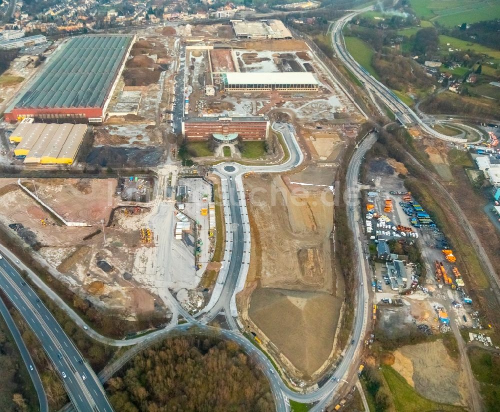 Bochum Von Oben - Baustelle Zum Neubau Eines DHL- Hub- Gebäudekomplexes ...