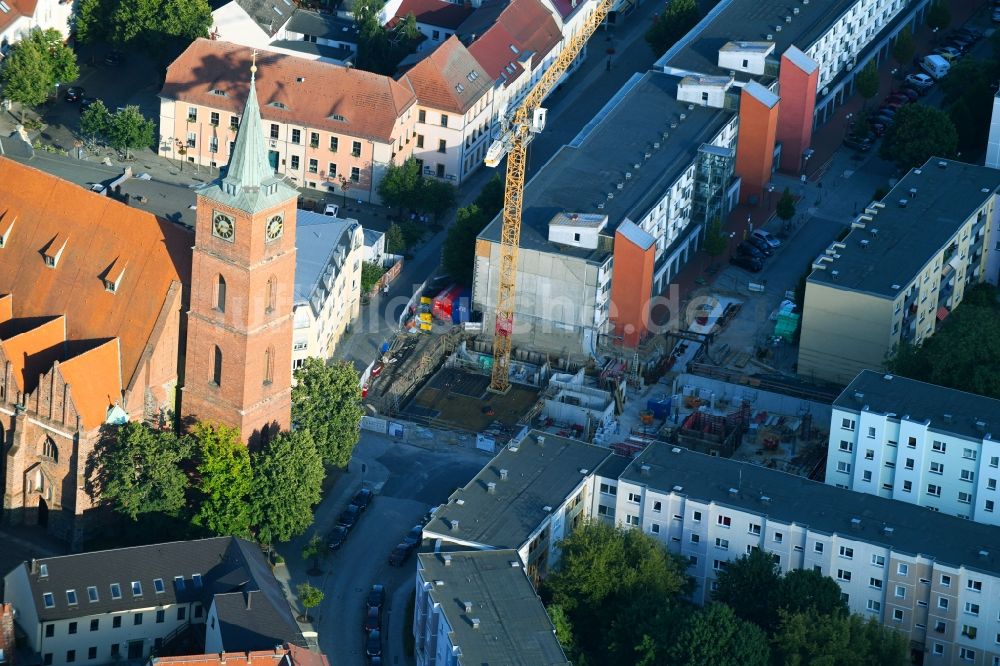 Luftbild Bernau - Baustelle Zum Neubau Eines Gebäudes Der ...